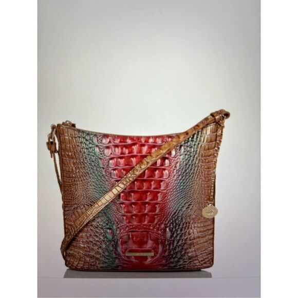 NWT Brahmin Katie Lakeridge Ombre Melbourne Crossbody - Picture 2 of 7